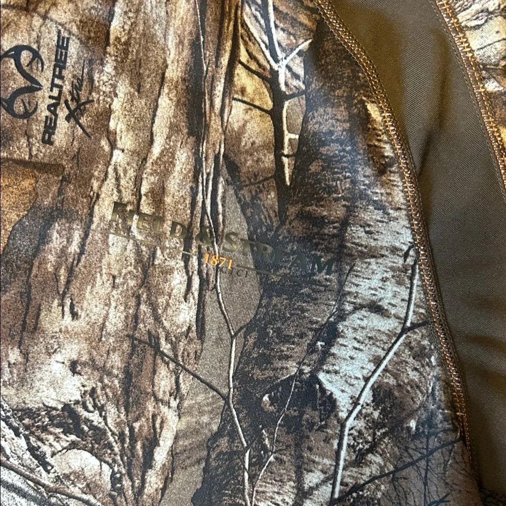 Field and StreamYouth Base Defense Midweight Mock Neck Base Layer Realtree Extra